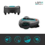 gardena mahroboter smart sileno life set 1500 1 500 m schnittbreite 22 cm neu – Bild 8