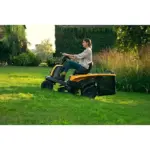stiga akku aufsitzmaher swift 372e 275 ah schnittbreite 72 cm neu – Bild 3