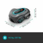 gardena mahroboter smart sileno max 800 m schnittbreite 22 cm neu – Bild 4