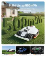 Mammotion LUBA 3 AWD 3000 Mähroboter-Set – Inkl. Garage & Waschständer, bis 3000 m² – Bild 3