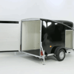 Debon Kofferanhänger DK Vollpoly 150x290cm H:160cm|neues Modell|schwarz