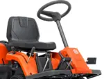 husqvarna frontmaher r 112c mit mahdeck combi 85 winterpaket mit schneeschild gummileiste und schneeketten modell 2025 neu – Bild 4