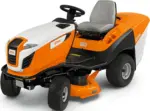 stihl rasentraktor rt 5097 winterpaket mit schneeschild und schneeketten modell 2025 neu – Bild 3