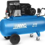 ABAC B5900B 270 CT5,5 – Dreiphasiger elektrischer riemengetriebener Luftkompressor – Motor 5.5 PS – 270 Liter