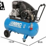 ABAC EXP A39B 90 CT3 – Drehstrom-Elektro-Riemenkompressor – 3-PS-Motor – 90 l
