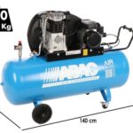 ABAC EXP A49B 200 CM3 – Einphasen-Elektroluftkompressor mit Riemenantrieb – 3-PS-Motor – 200 Liter
