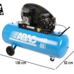 ABAC EXT A39B 270 CM3 – Einphasen-Elektroluftkompressor mit Riemenantrieb – 3-PS-Motor – 270 Liter