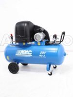 ABAC SILENT A39B 200 CM3 – Schallgedämpfter einphasiger riemengetriebener elektrischer Luftkompressor – Motor 3 PS – 200 l – Bild 4