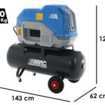 ABAC SPINN D2.2 200W 10 400/50 – Schallgedämpfter dreiphasiger Schraubenkompressor – Motor 3 HP – 200 l