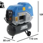 ABAC SPINN D2.2 90W 10 400/50 – Schallgedämpfter dreiphasiger Schraubenkompressor – Motor 3 HP – 90 l