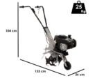 AgriEuro AGRI 2 Motorhacke/Gartenfräse, B&S 450 e-Reihe OHV Benzinmotor – 1 Vorwärtsgang