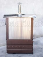 AgriEuro Maximus 100 Deluxe EXT – Edelstahl Holzbackofen für draußen – kupferfarben – Bild 4