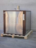 AgriEuro Maximus 100 Deluxe INC – Einbauholzbackofen aus Edelstahl – kupferfarben – Bild 2