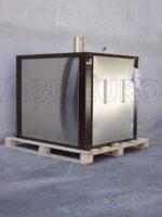 AgriEuro Maximus 100 Deluxe INC – Einbauholzbackofen aus Edelstahl – kupferfarben – Bild 3