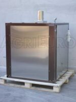AgriEuro Maximus 80 Deluxe INC Inox – Einbauholzbackofen – kupferfarben – Bild 2