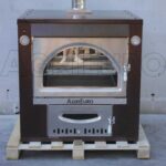 AgriEuro Maximus 80 Deluxe INC Inox – Einbauholzbackofen – kupferfarben