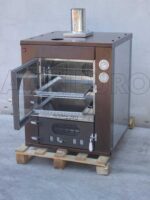 AgriEuro Medius 60 Deluxe INC – Einbau-Holzbackofen aus Edelstahl – kupferfarben – Bild 3