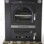 AgriEuro Medius 60 Inc – Einbau-Holzbackofen aus Stahl – Umluftbackofen