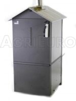 AgriEuro Medius 80 EXT – Holzbackofen für draußen aus Edelstahl – Umluftbackofen – Bild 3