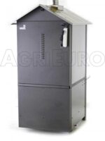 AgriEuro Medius 80 EXT – Holzbackofen für draußen aus Edelstahl – Umluftbackofen – Bild 4