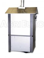 AgriEuro Medius 80 EXT – Holzbackofen für draußen aus Edelstahl – Umluftbackofen – Bild 2
