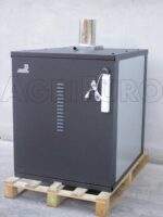 AgriEuro Medius 80 Inc – Einbau-Holzbackofen aus Stahl – Umluftbackofen – Bild 3