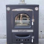 AgriEuro Medius 80 Inc – Einbau-Holzbackofen aus Stahl – Umluftbackofen