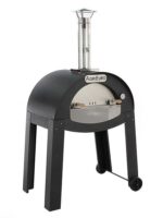 AgriEuro Mini Cibus – Holzbackofen für draußen – 70×50 – Backfähigkeit: 2 Pizzas – Bild 4