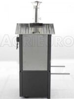 AgriEuro Minimus 50 EXT – Holzbackofen für draußen – mit Lüftungssystem – Bild 4