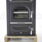 AgriEuro Minimus 50 INC – Einbau-Holzbackofen aus Stahl – Umluftbackofen