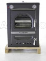 AgriEuro Minimus 50 INC – Einbau-Holzbackofen aus Stahl – Umluftbackofen