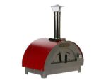 AgriEuro Quattro Stagioni – Pizza Holzbackofen für den Außenbereich – 1 Pizza