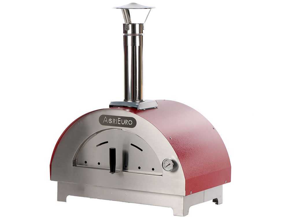 AgriEuro Quattro Stagioni – Pizza Holzbackofen für den Außenbereich – 1 Pizza – Bild 3