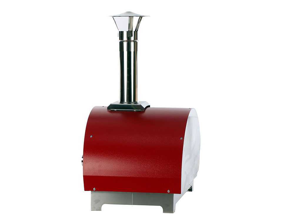 AgriEuro Quattro Stagioni – Pizza Holzbackofen für den Außenbereich – 1 Pizza – Bild 4