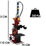 AgriEuro SIE 20T – Elektrischer stehender Holzspalter – Kolbenhub 1000 mm
