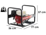 AGT 4501 HSB – Benzin-Stromerzeuger 4.5 kW – Dauerleistung 4.1 kW – 230V