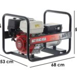 AGT 8503 HSB – Benzin-Stromerzeuger 6.4 kW – Dauerleistung 6 kW – 400V