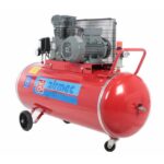 Airmec CR 204 K18+C TP – Kompressor mit Riemenantrieb – 400V Elektromotor – Tank 200 lt