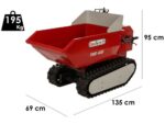Akku Mini Raupendumper GeoTech-Pro TMD 400 – Dumper 400Kg