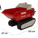 Akku Mini Raupendumper GeoTech-Pro TMD 400 – Dumper 400Kg