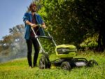 Akku‐Mulch‐Mäher RYOBI RY36LMMX51A‐140, inkl. 1x 36 V 4Ah Akku, Schnittbreite 51 cm,