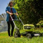 Akku‐Mulch‐Mäher RYOBI RY36LMMX51A‐140, inkl. 1x 36 V 4Ah Akku, Schnittbreite 51 cm,