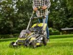 Akku-Rasenmäher RYOBI RLM36X41H50G – MAX POWER 36V – 5Ah – 45 l Grasfangkorb – 40 cm Schnittbreite – Bild 3