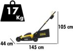 Akku-Rasenmäher STANLEY FATMAX SFMCMW2651M – 2 Akkus 18V/4Ah – Schnittbreite 40 cm