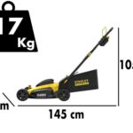 Akku-Rasenmäher STANLEY FATMAX SFMCMW2651M – 2 Akkus 18V/4Ah – Schnittbreite 40 cm