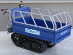 Akku Raupendumper BullMach Helios 450 EB – manuell ausziehbare Mulde 450 kg – Bild 4