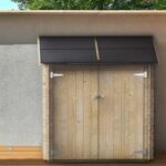 Alce Ambrogio 155×85 – Gerätehaus aus Holz – Pultdach – 155×85×165 cm