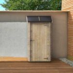 Alce Arturo 94×64 – Holz-Gerätehaus – Mit Pultdach – 94x64x188 cm