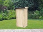 Alce Arturo 94×64 – Holz-Gerätehaus – Mit Pultdach – 94x64x188 cm – Bild 2