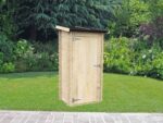 Alce Arturo 94×64 – Holz-Gerätehaus – Mit Pultdach – 94x64x188 cm – Bild 3